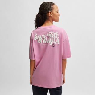 HUGO Women's Oversized Graphic T-Shirt