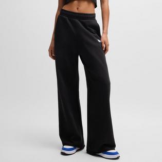 HUGO Women's Straight French Terry Sweatpant