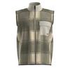 Men s Checked Fleece Vest