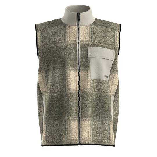 BOSS Men s Checked Fleece Vest