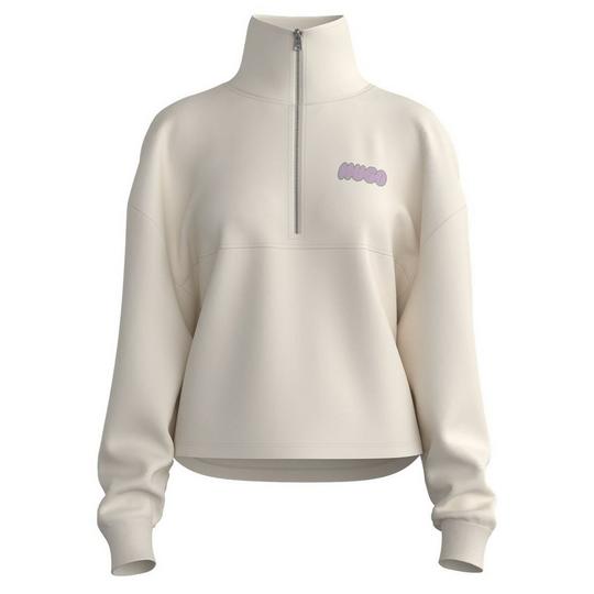 HUGO Women s Dahanna Half-Zip Sweatshirt