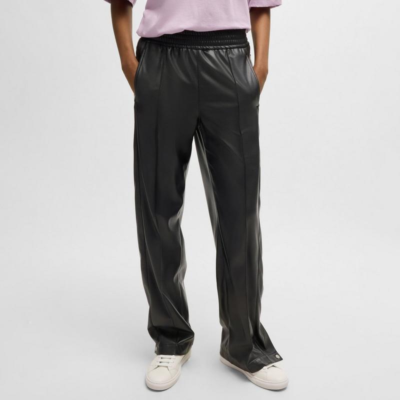 HUGO Pantalon en faux cuir Hileda pour femmes