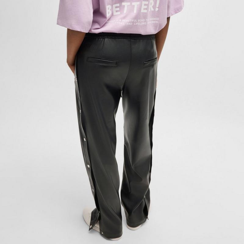 HUGO Pantalon en faux cuir Hileda pour femmes