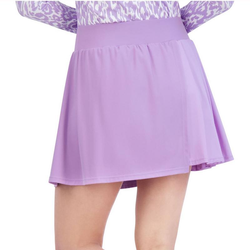 Pro Shop by Sage Collective Jupe-short pliss&eacute;e asym&eacute;trique Victory pour femmes