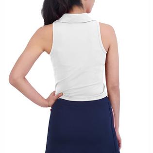 Pro Shop by Sage Collective Women's Meet & Greet Polo Crop Top