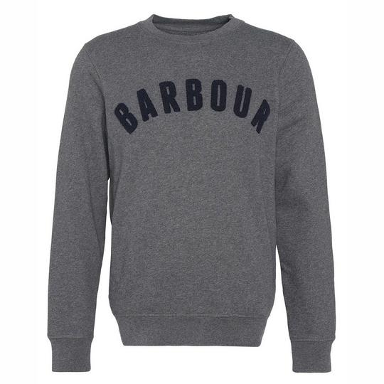 Barbour Men s Prep Logo Sweatshirt Light Heather Grey Size Medium