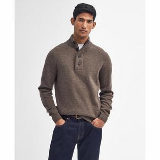 Men's Essential Patch Half-Zip Sweater