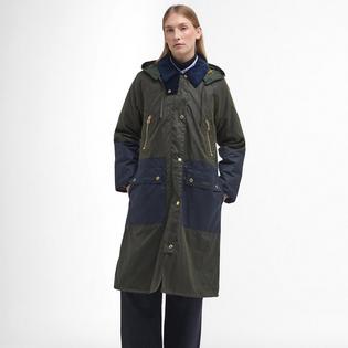 Barbour long coat women online