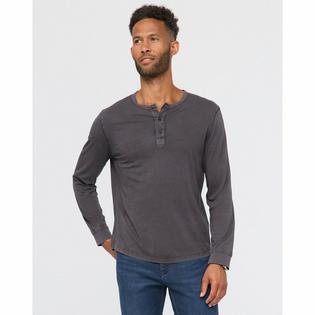  Men's Pure Pima Vintage Henley Top