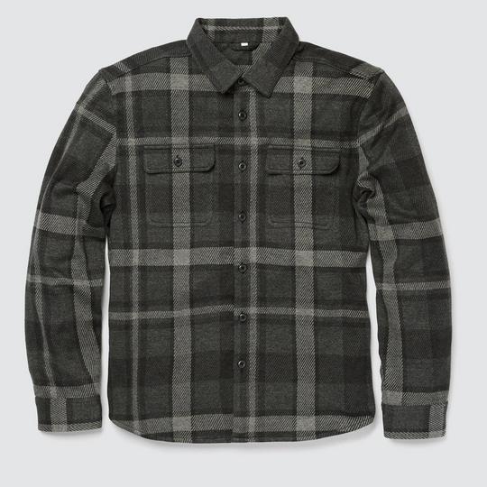 DUER Men s Performance Flannel Button-Down Shirt