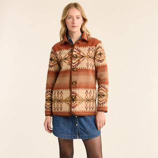 Pendleton Manteau de campagne r&eacute;versible en laine pour femmes