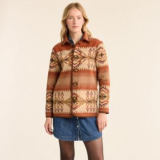 Women's Reversible Wool Barn Coat