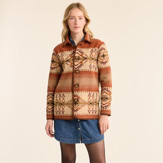 Pendleton Women s Reversible Wool Barn Coat