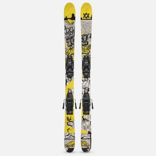 Volkl Skis Revolt Jr et fixations vMotion 7.0 Jr pour enfants [2025]