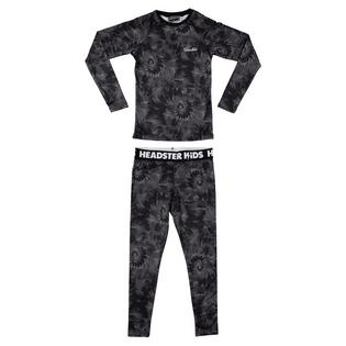 Headster Kids Kids' [2-10] Tie-Dye Baseleyer Two-Piece Set