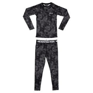 Kids' [2-10] Tie-Dye Baseleyer Two-Piece Set