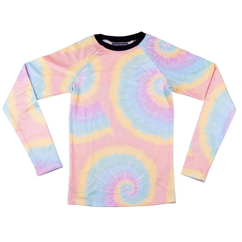 Headster Kids Ensemble deux pi&egrave;ces de couche de base Tie-Dye pour enfants [2-10]