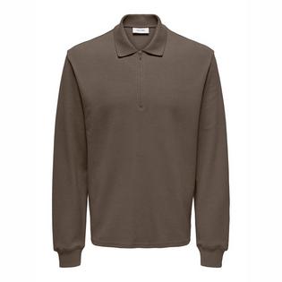 Only & Sons Men's Trevor Long Sleeve Polo