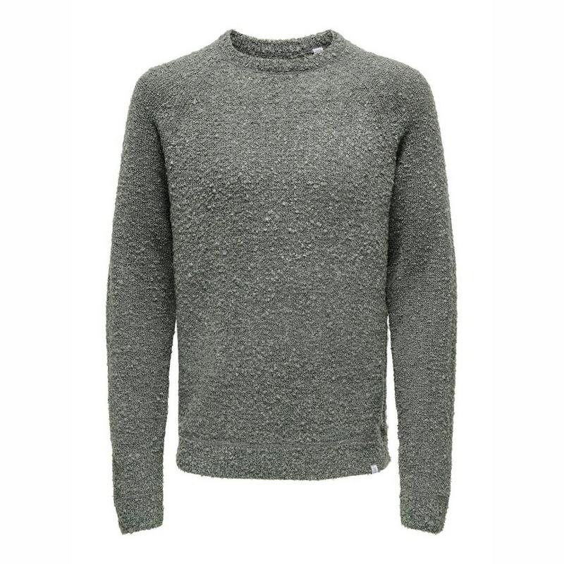 Only & Sons Chandail &agrave; col rond Jam pour hommes