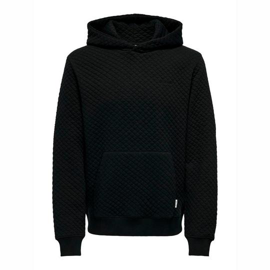 Only & Sons Men s Adler Quilted Hoodie