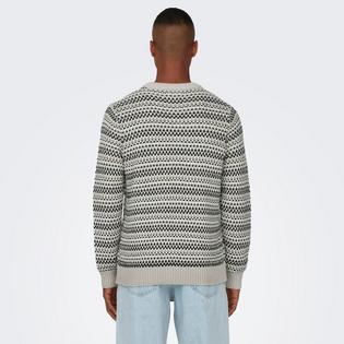 Only & Sons Men's Musa Structure Knit Crew Sweater
