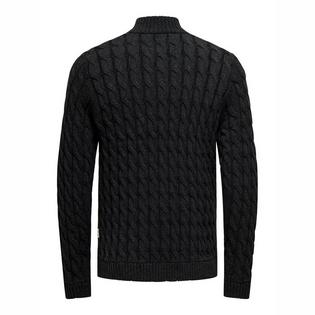 Only & Sons Men's Kicker Cable Knit Half-Zip Sweater