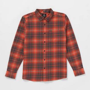 Volcom Men's Caden Plaid Long Sleeve Shirt