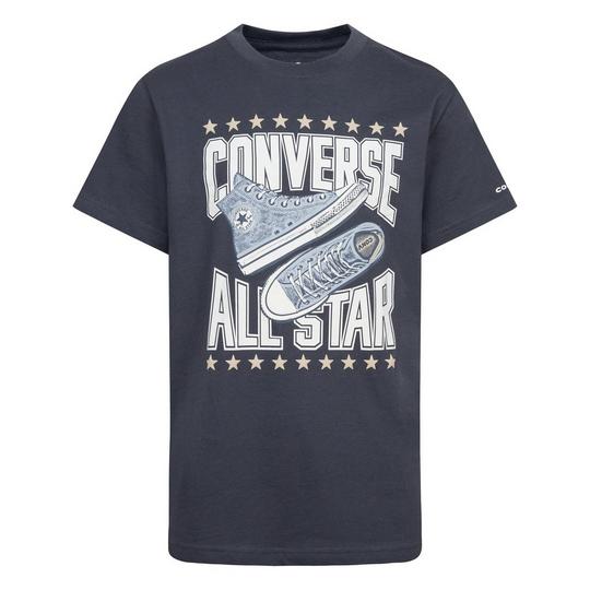 Converse Junior Boys   8-16  Sneaker Arch T-Shirt