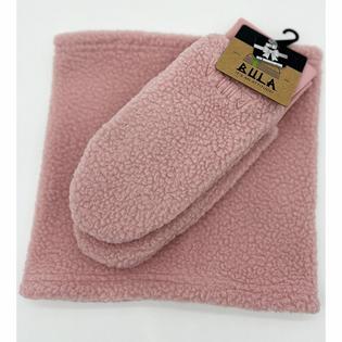 Bula Unisex Sherpa Mitten + Neck Warmer Gift Set