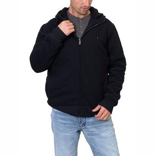 Silver Jeans Men's Sherpa-Lined Full-Zip Hoodie
