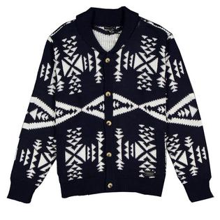  Men's Patterned Knit Cardigan