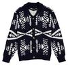 Men s Patterned Knit Cardigan