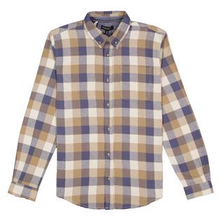  Men's Long Sleeve Flannel Shirt