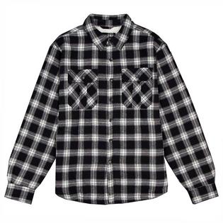  Men's Checked Sherpa-Lined Shirt Jacket