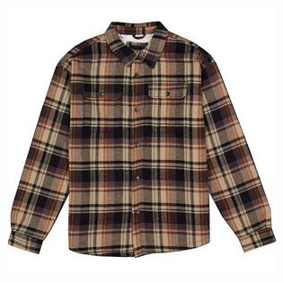  Men's Plaid Sherpa-Lined Shirt Jacket