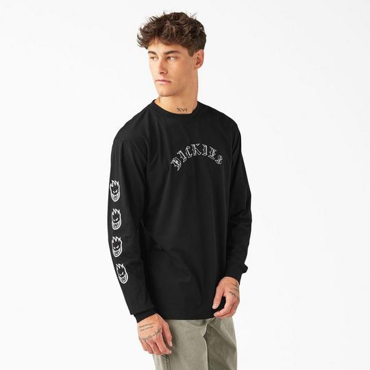 Men's Spitfire Long Sleeve Graphic T-Shirt | Dickies | Sporting