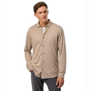 Psycho Bunny Men's Austin Pique Oxford Shirt