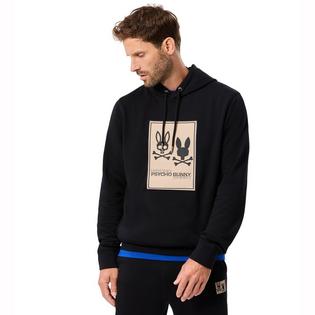 Psycho Bunny Men's Monroe Patch Hoodie