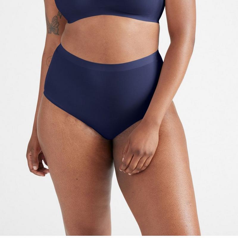 Knix Women's Light Leakproof No-Show High Rise Underwear