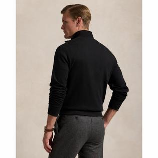 Polo Ralph Lauren Men's Luxury Jersey Quarter-Zip Pullover Top