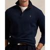 Men s Luxury Jersey Quarter-Zip Pullover Top