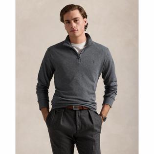  Men's Double Knit Quarter-Zip Sweater