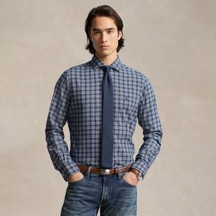 Men's Classic Fit Plaid Twill Shirt