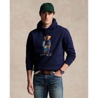  Men's Polo Bear Fleece Hoodie