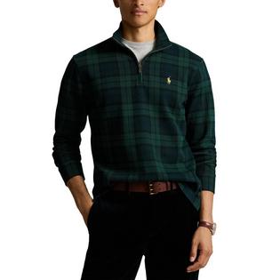 Men's Plaid Estate-Rib Pullover Top