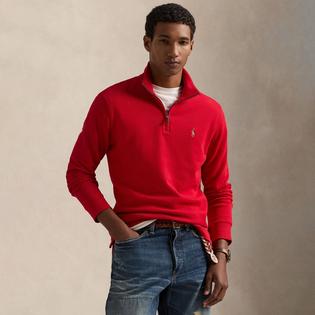 Polo Ralph Lauren Men's Estate-Rib Quarter-Zip Pullover Top