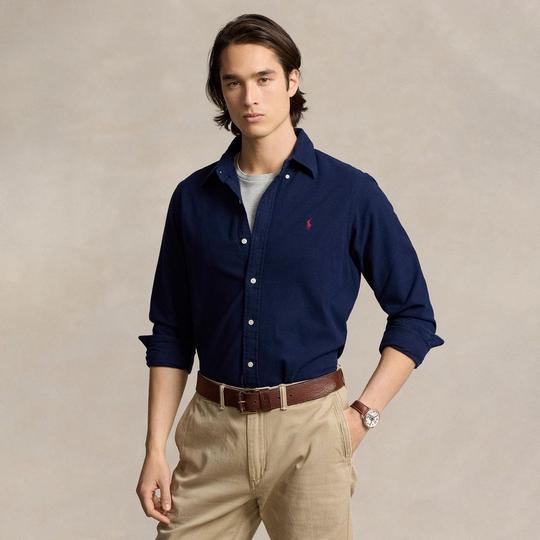 Polo Ralph Lauren Chemise en flanelle bross e   coupe classique pour hommes