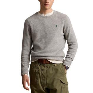 Polo Ralph Lauren Men's Speckled Wool-Blend Crew Neck Sweater