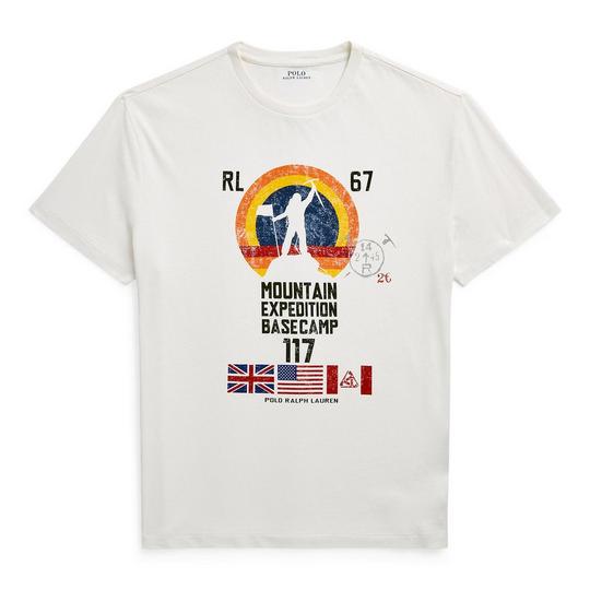 POLO RALPH LAUREN　MOUNTAIN Tシャツ Men's Classic Fit Jersey Graphic T-Shirt | Polo Ralph Lauren