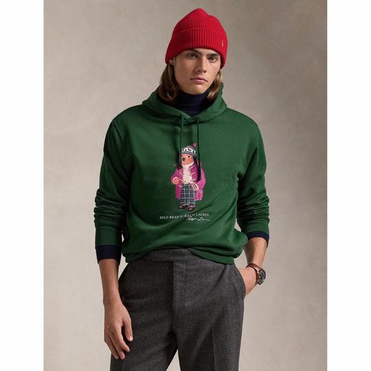 Men s Polo Bear Fleece Hoodie Polo Ralph Lauren Sporting Life Online